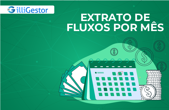 Extrato de Fluxos por mês