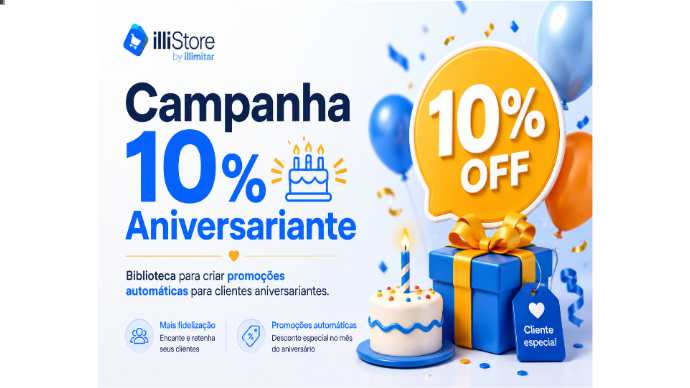 CAMPANHA 10% ANIVERSARIANTE